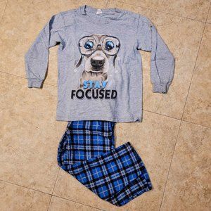 2 piece "Stay Focused" boys pajamas